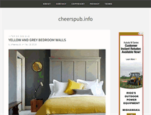 Tablet Screenshot of cheerspub.info